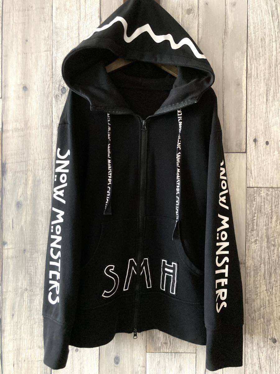 稀少品 HYDE着用 SNOW MONSTER HOTEL SMH パーカー ダブルジップ TERU