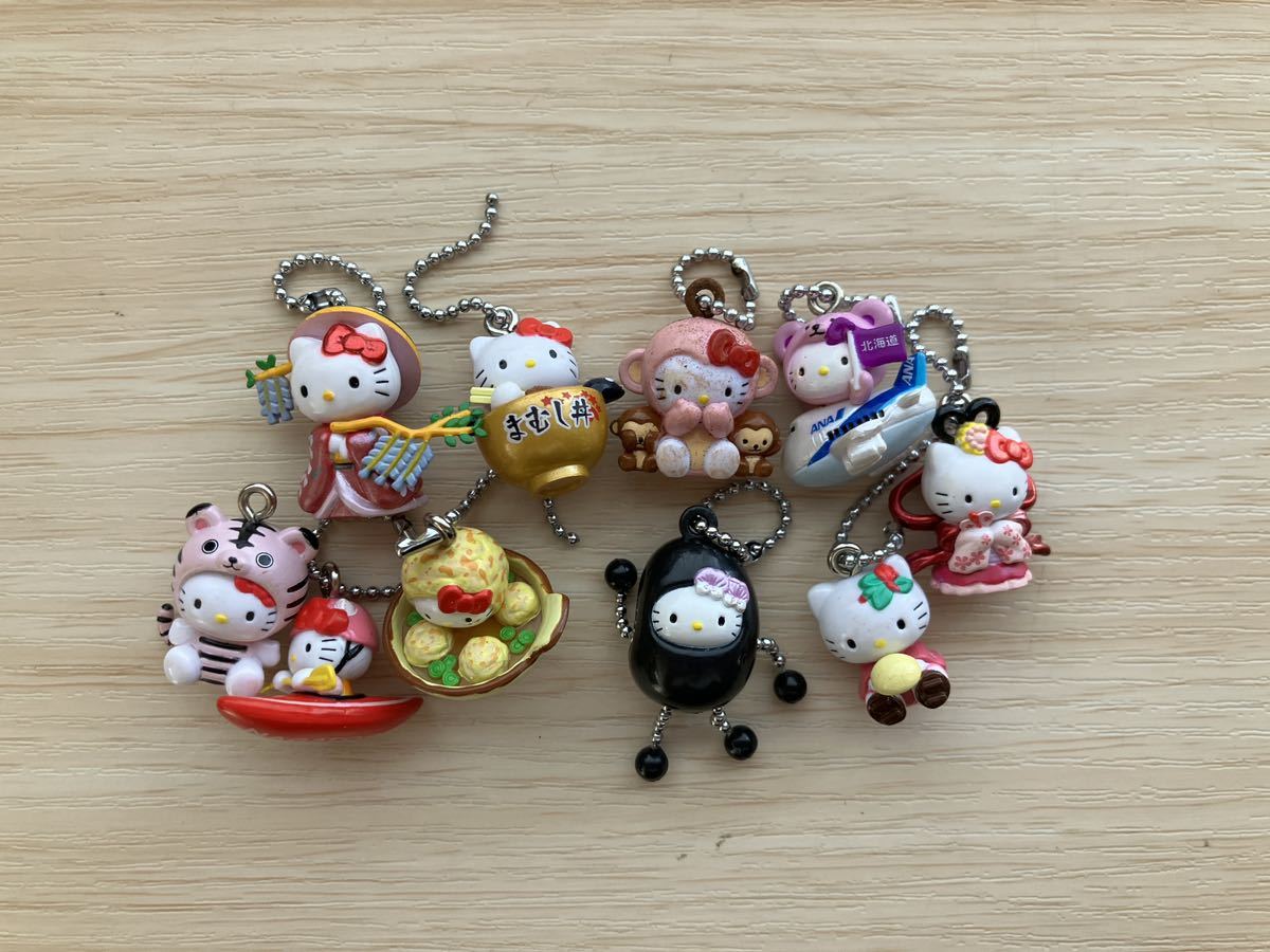 ハローキティ ストラップ 福井限定 越前水仙 ご当地キティ その他