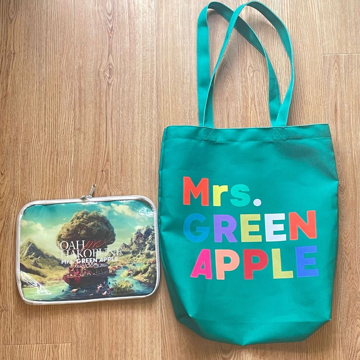 Mrs. GREEN APPLE トートバッグ ポーチ ノアの方舟 SS席特典 Mrs