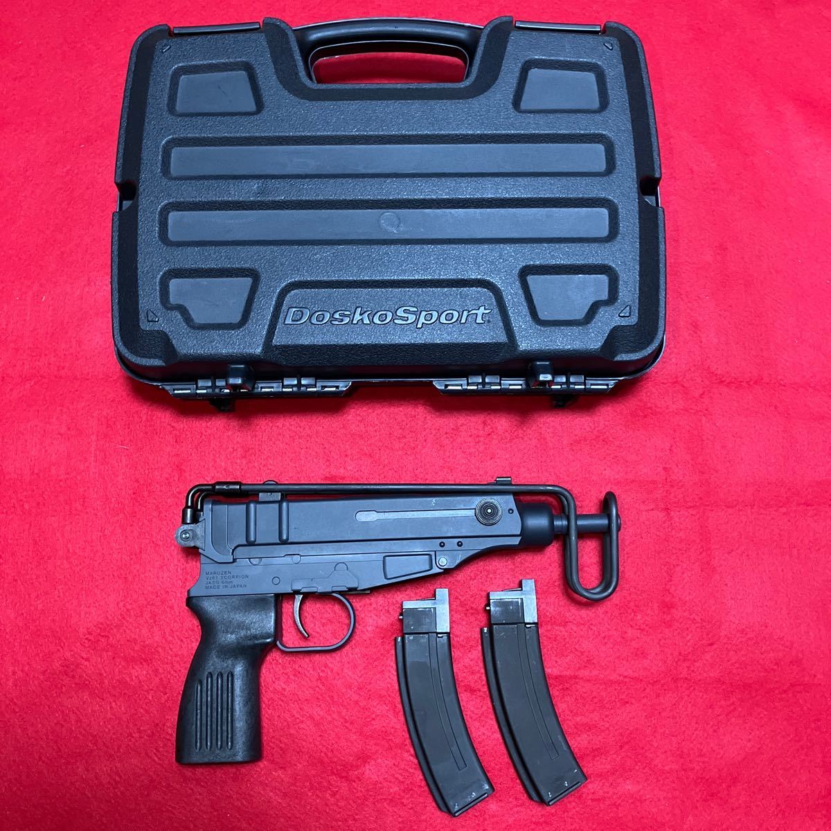 マルゼンVZ61 スコーピオン ガスブローバック予備マガジン DoskoSport