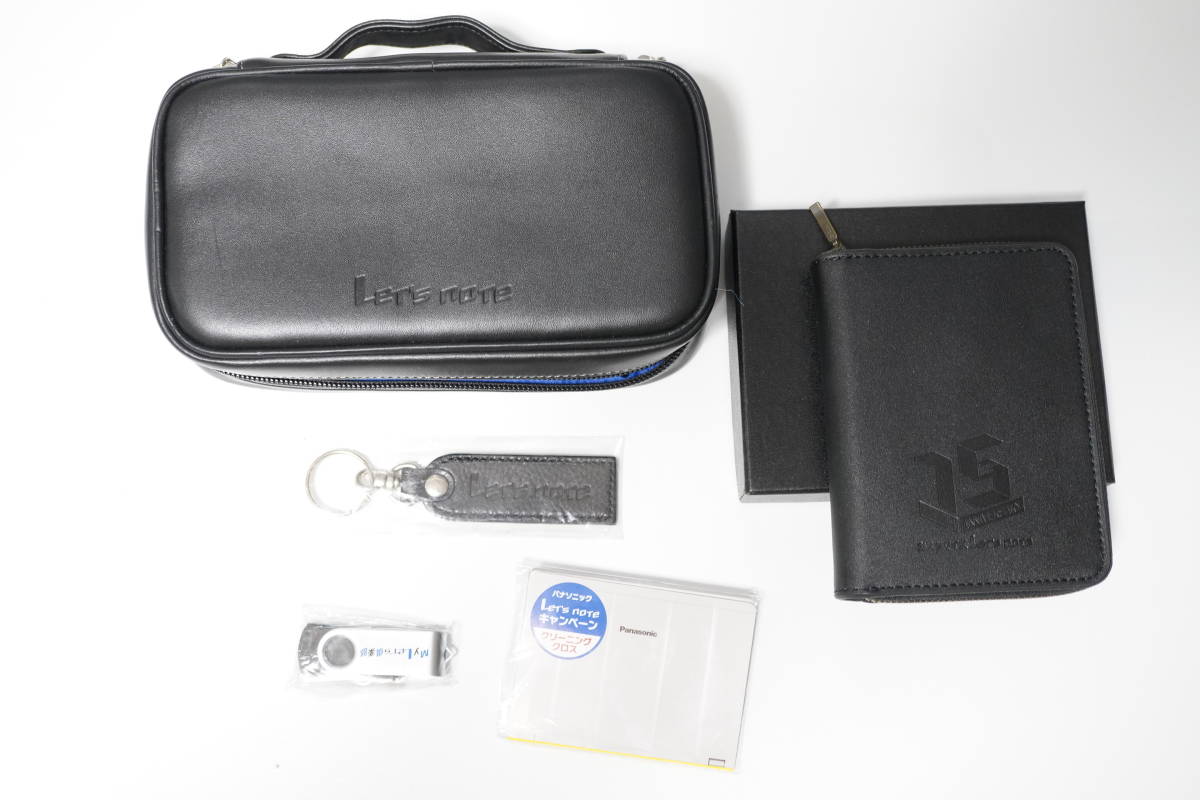 Panasonic Letsnote 純正 サプライ 本革 レザー ポーチ キーホルダー