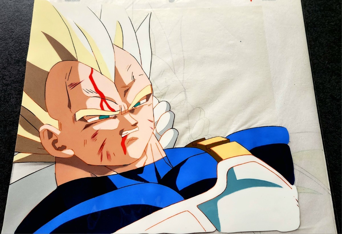 バ*ト様 ドラゴンボールZ セル画 ベジータ 超サイヤ人 ドラゴンボール