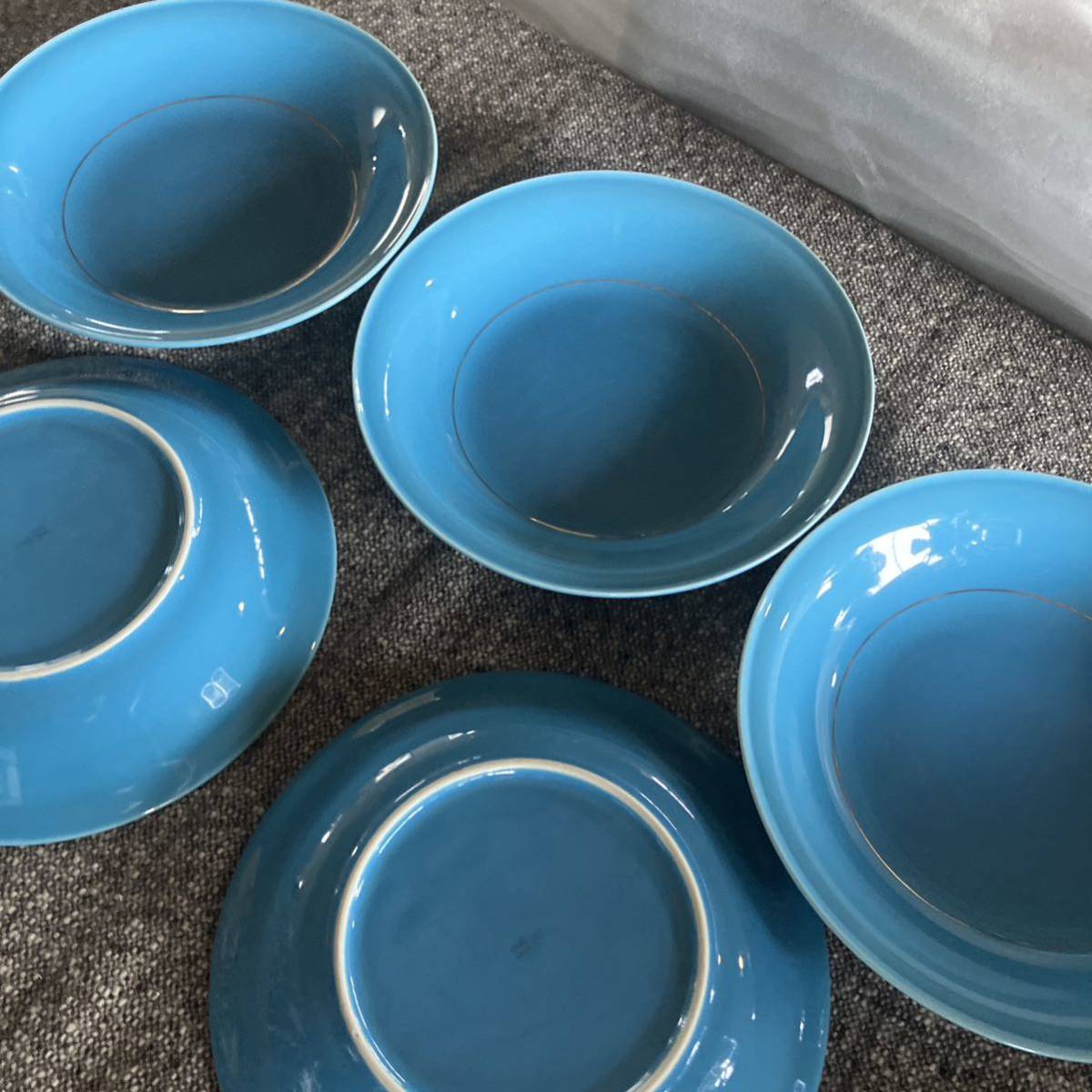 たち吉 橘吉 皿 プレート 5枚 ブルー 青｜Yahoo!フリマ（旧PayPayフリマ）