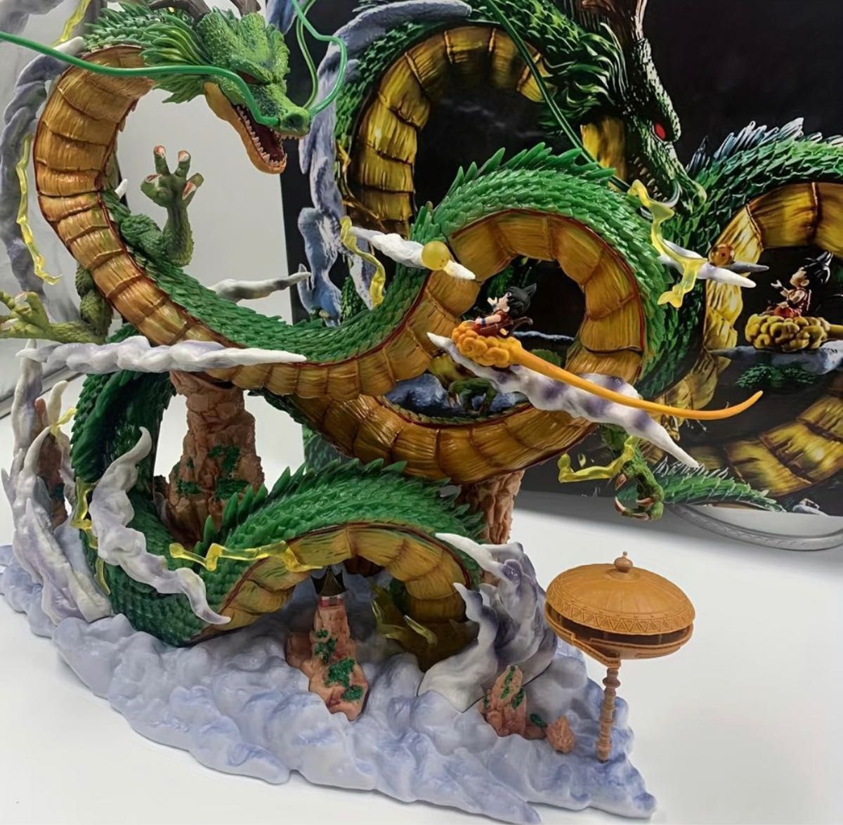 最終値下げドラゴンボール 神龍と幼い悟空 ガレージキット ハイ