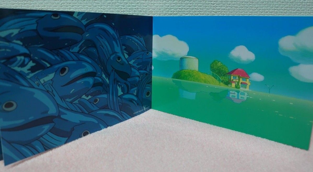 未使用】崖の上のポニョ ポニョのシールブック DVD予約特典 シール