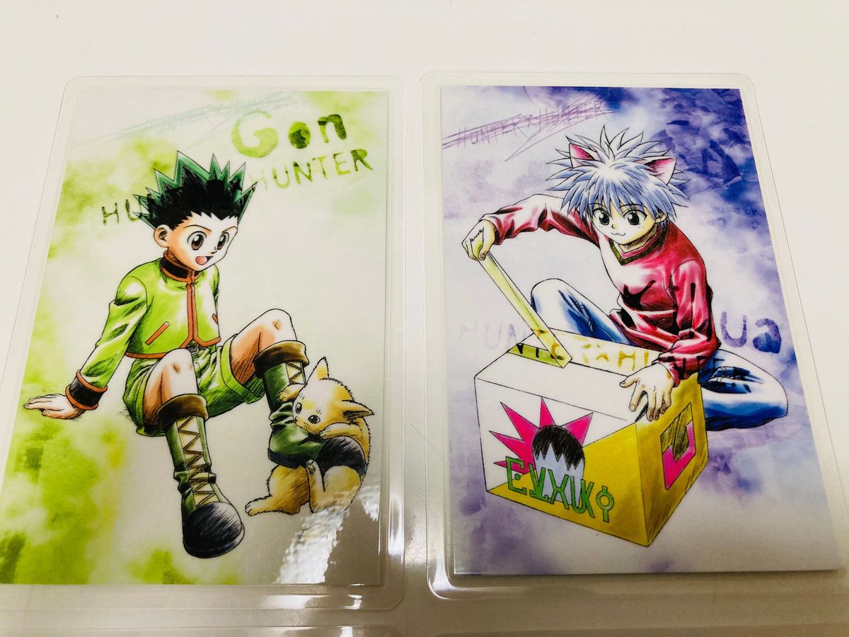 ハンター×ハンター ラミカ（ラミネートカード）4種セット ゴン/キルア