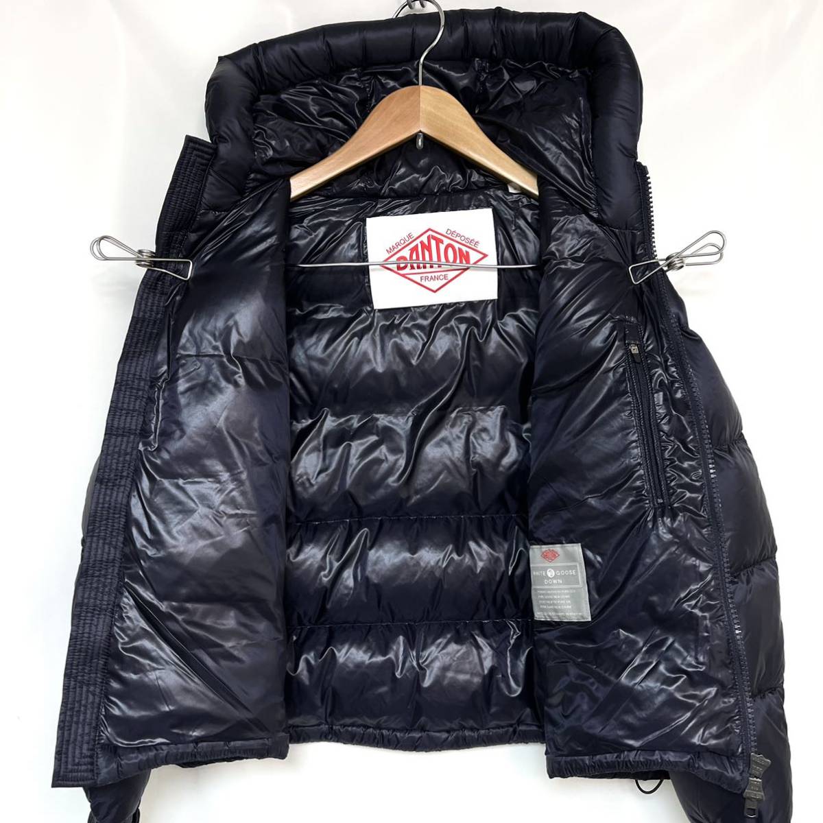 22AW DANTON ダントン WHITE GOOSE SHORT DOWN ホワイトグース