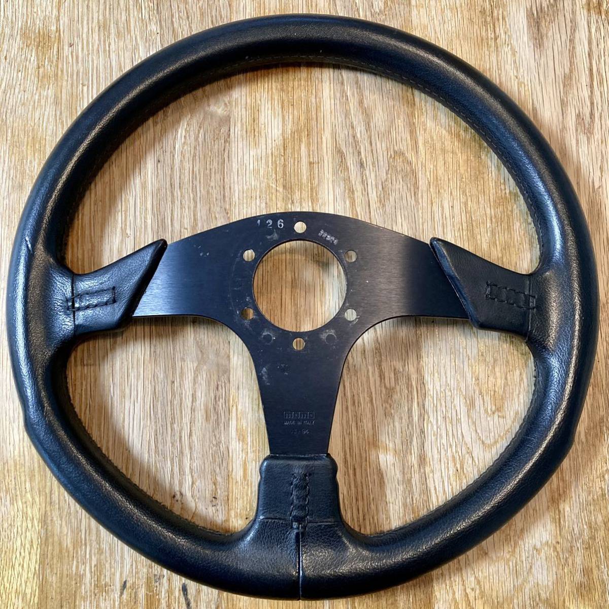 MOMO Panther Leather Steering wheel Italy モモ パンサー レザー
