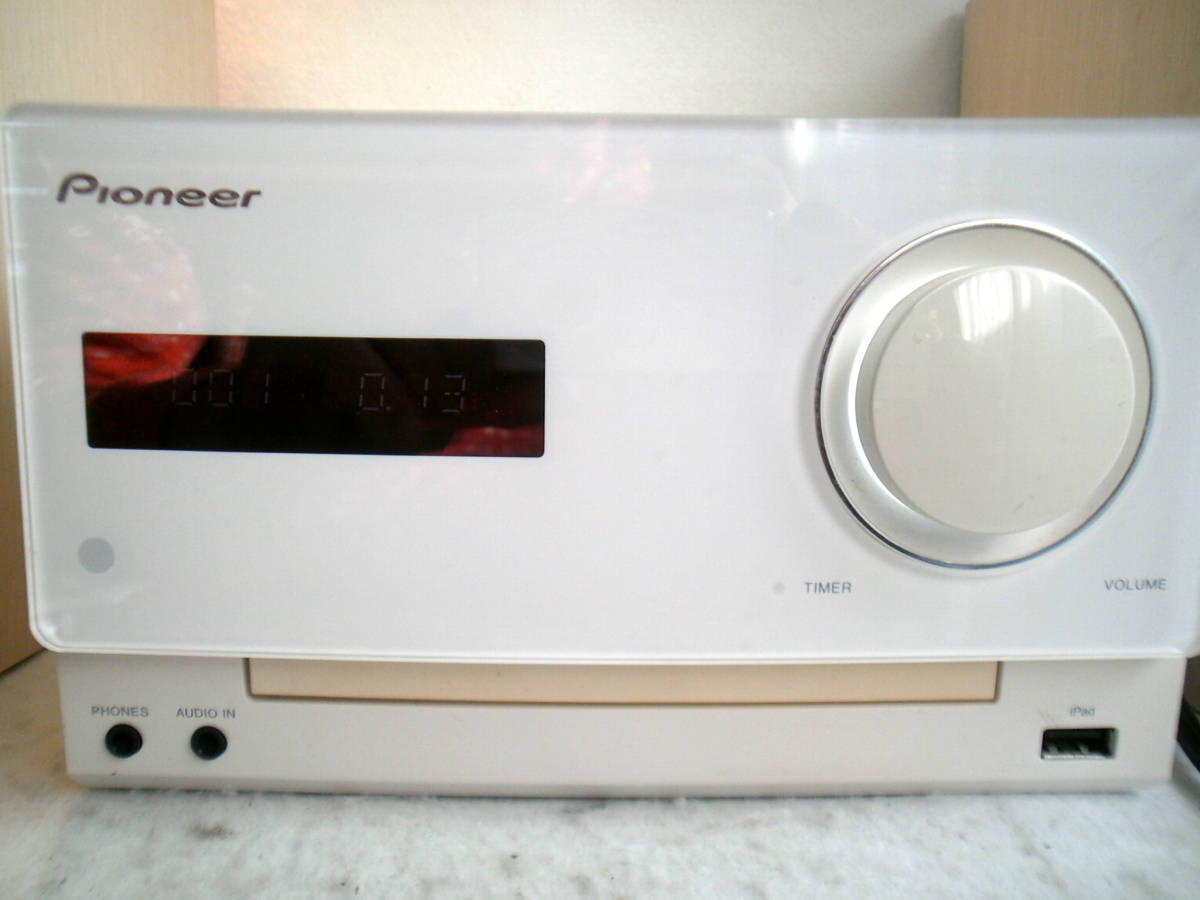 即決 送料無料 パイオニア CDミニコンポ X-CM31-W CD・FM/AM・iPod