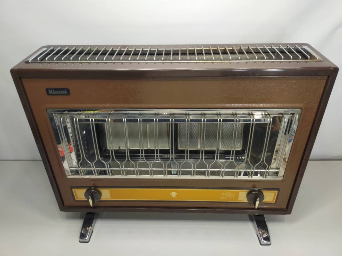 Yahoo!オークション - リンナイ 大型 LPガス ガスストーブ 昭和レトロ