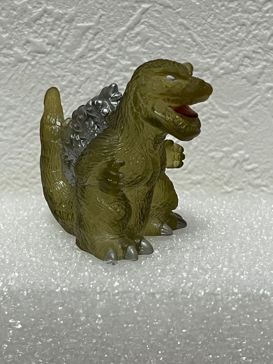 ゴジラ指人形 ゴジラ総攻撃 ゴジラ2001 クリアバージョン(激レア
