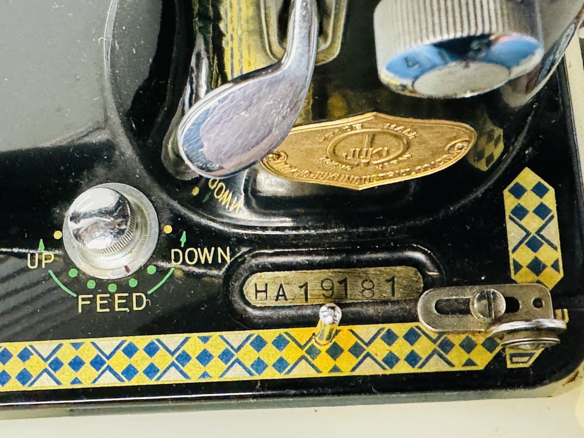 全国配送無料 昭和レトロ JUYIジューキ 希少品 レアNA-350 足踏み