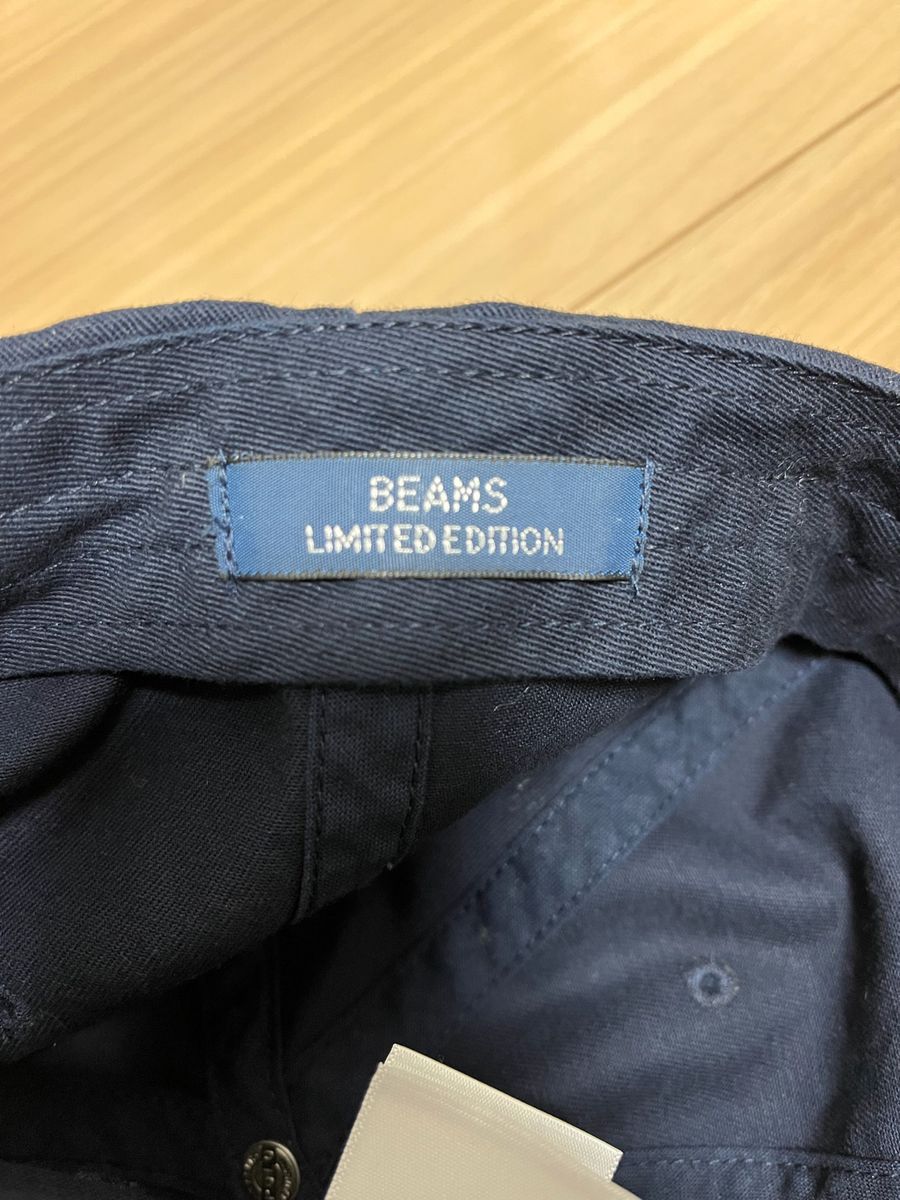 POLO RALPH LAUREN x BEAMS キャップ 別注 ネイビー AH H 長谷川昭雄