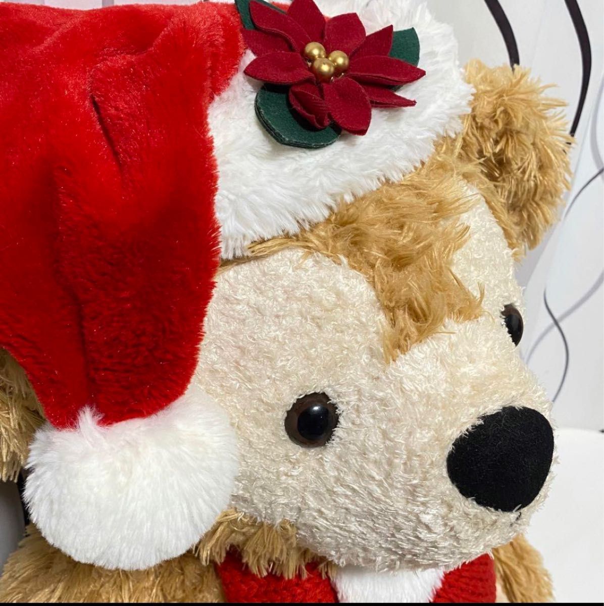 ダッフィー Mサイズ 大きい ぬいぐるみ 2019 クリスマス サンタ