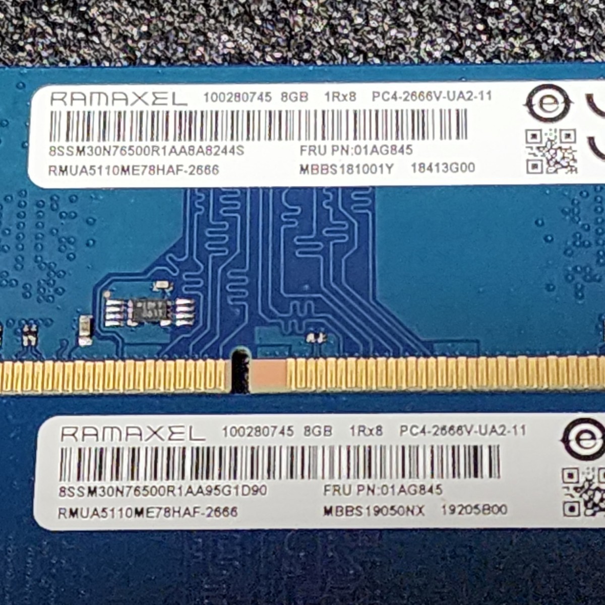 RAMAXEL DDR4-2666MHz 16GB (8GB×2枚キット) RMUA5110ME78HAF-2666
