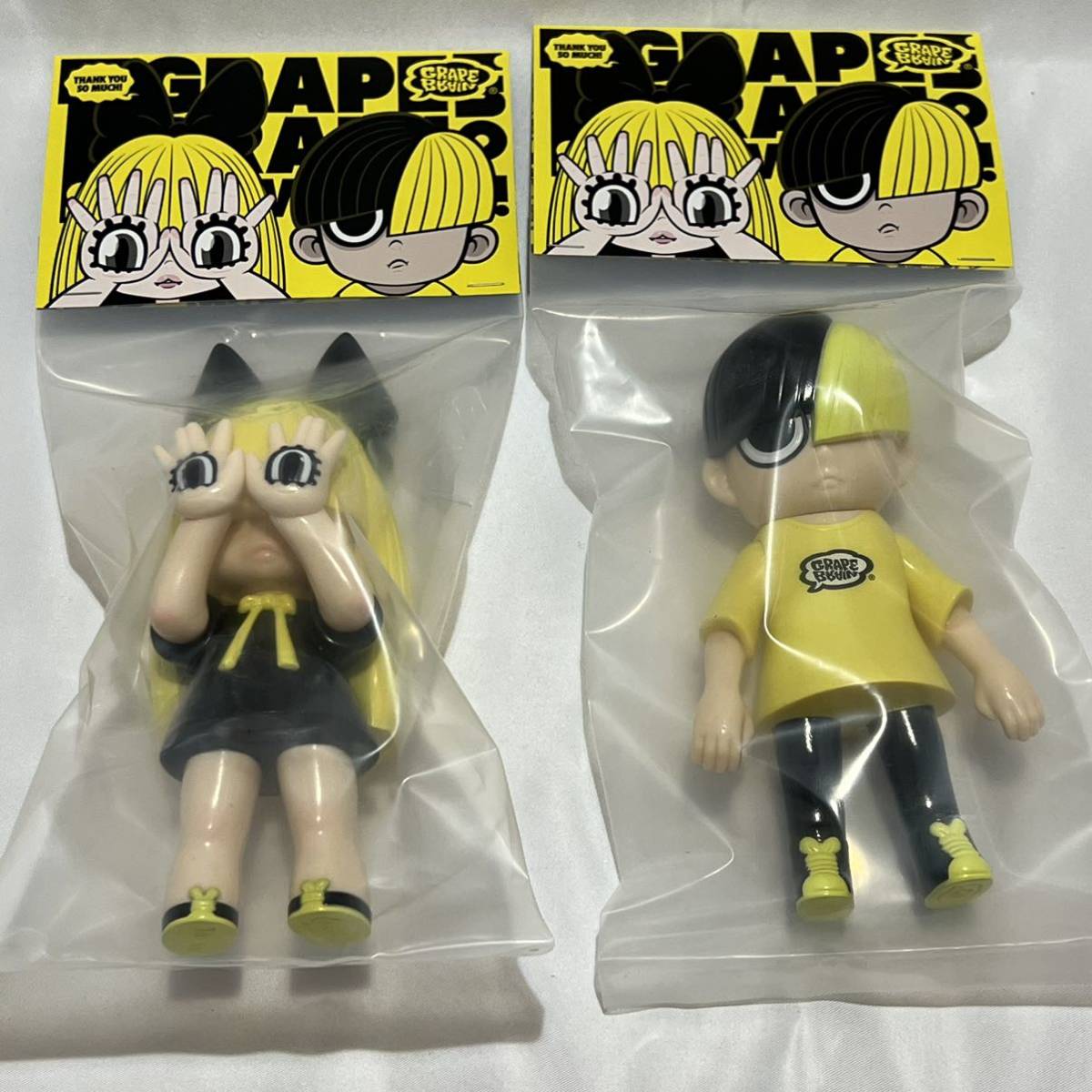 完売 GRAPE BRAIN ＆Mosh MVG にぎるちゃん のりくん set 完売 GRAPE