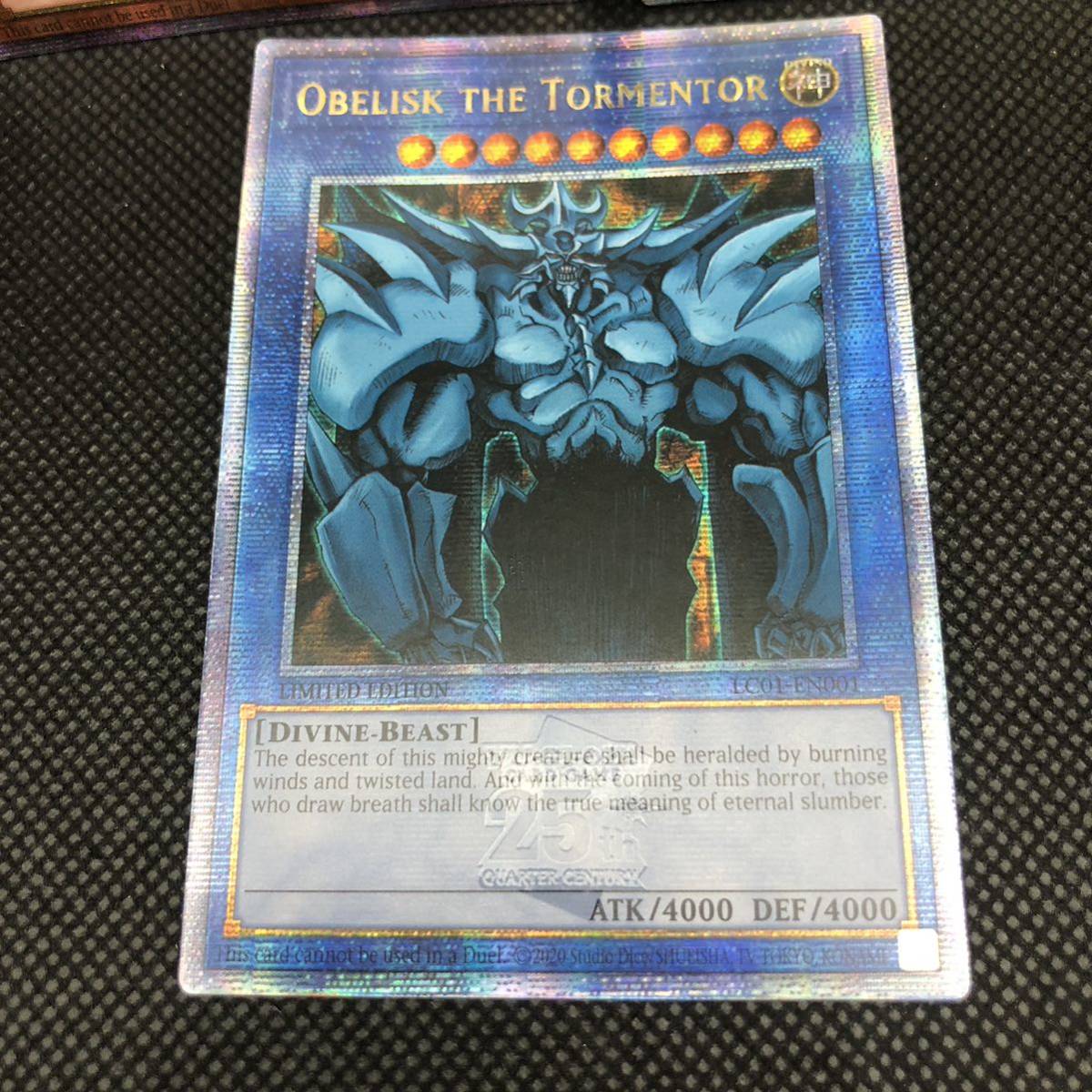 未使用品】遊戯王 英語版 オシリスの天空竜 オベリスクの巨神兵 ラーの