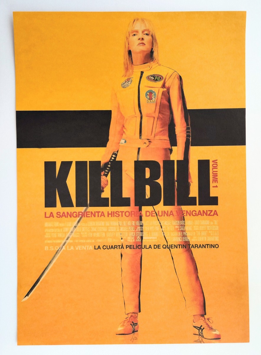 Yahoo!オークション 『KILL BILL』キルビル 当時物 映画ポスター B2