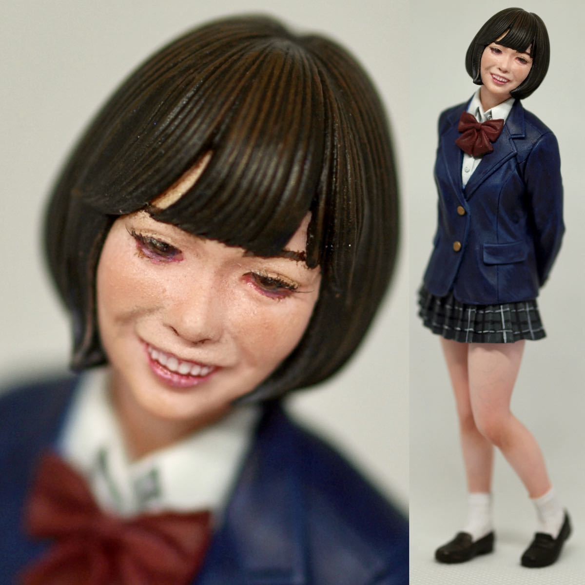 Yahoo!オークション - 1円〜塗装済 JKメイト”ブレザー“ 1/12ハセガワ