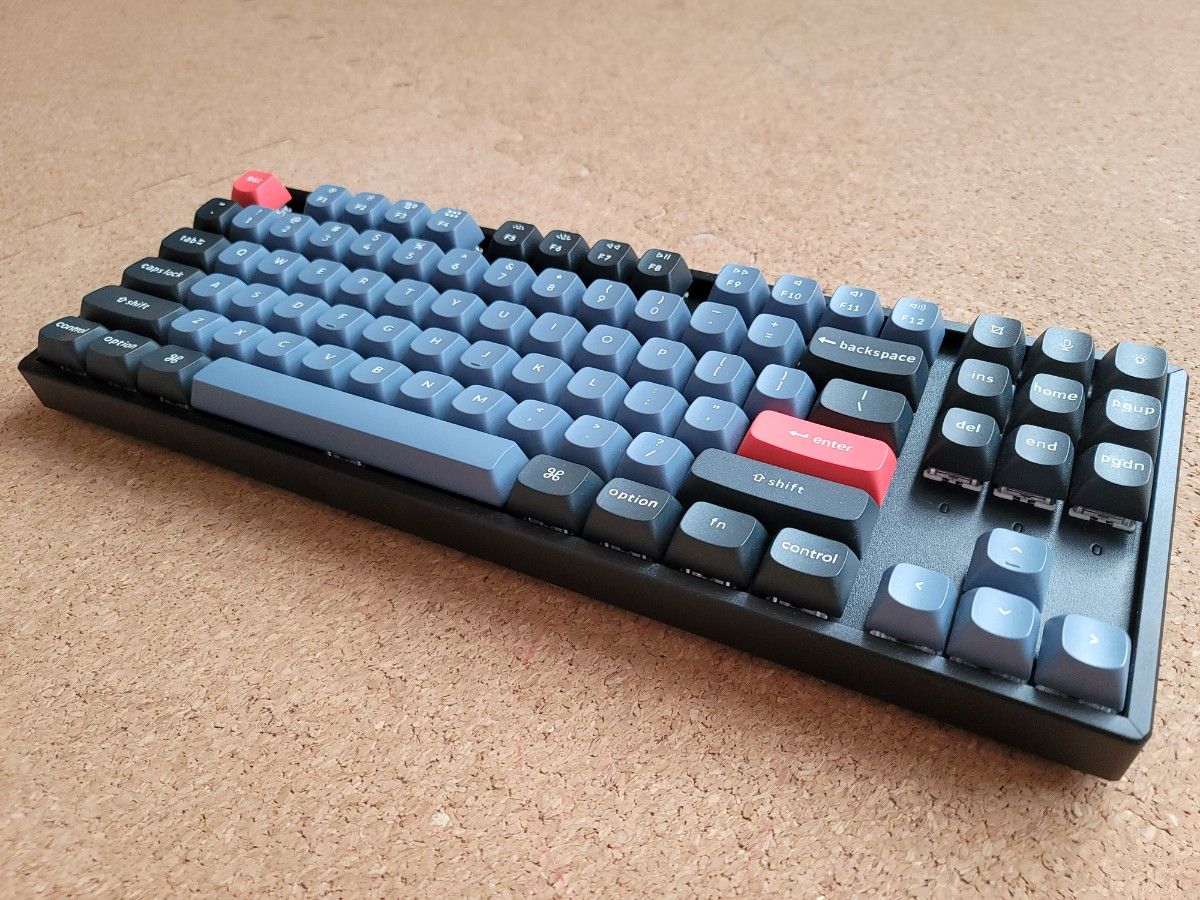 Keychron K8 JIS RGB hotswap 赤軸+ パームレスト Keychron K8 JIS日本