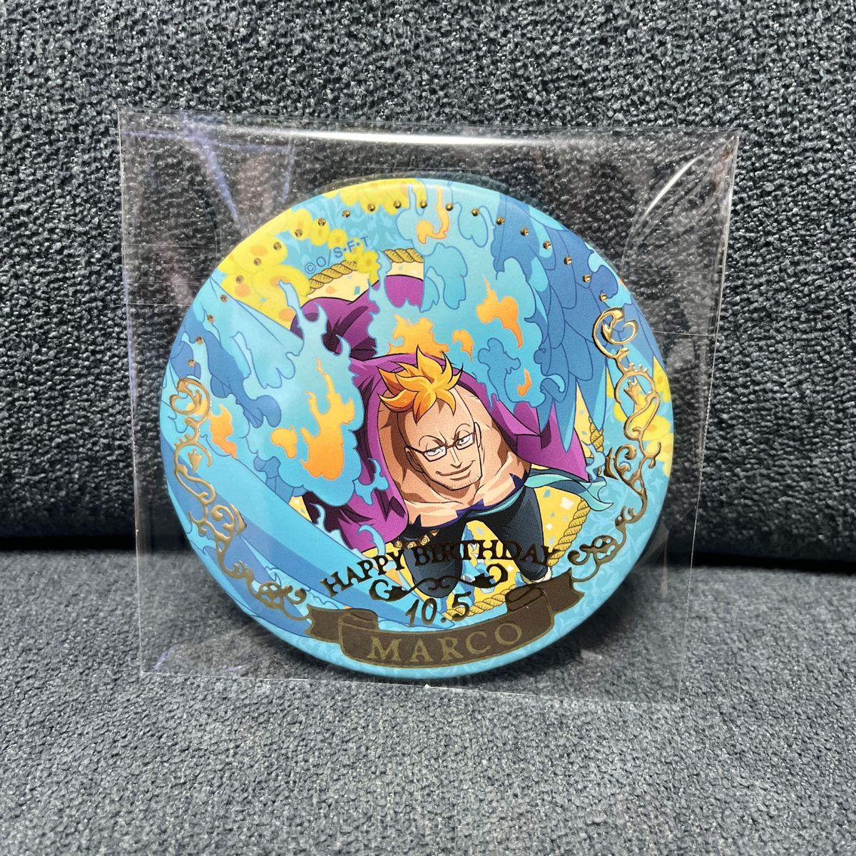 ONE PIECE 東京ワンピースタワー限定 トンガリ缶バッジ 白ひげ エース