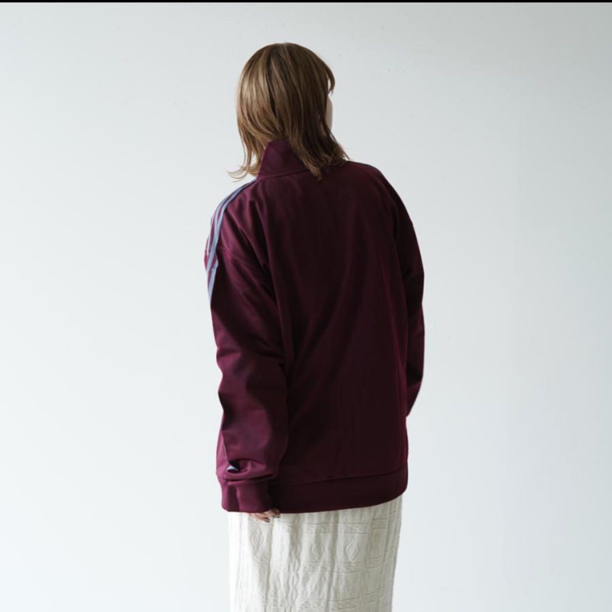 アディダス ベッケンバウアー トラックジャケット ジャージ L マルーン