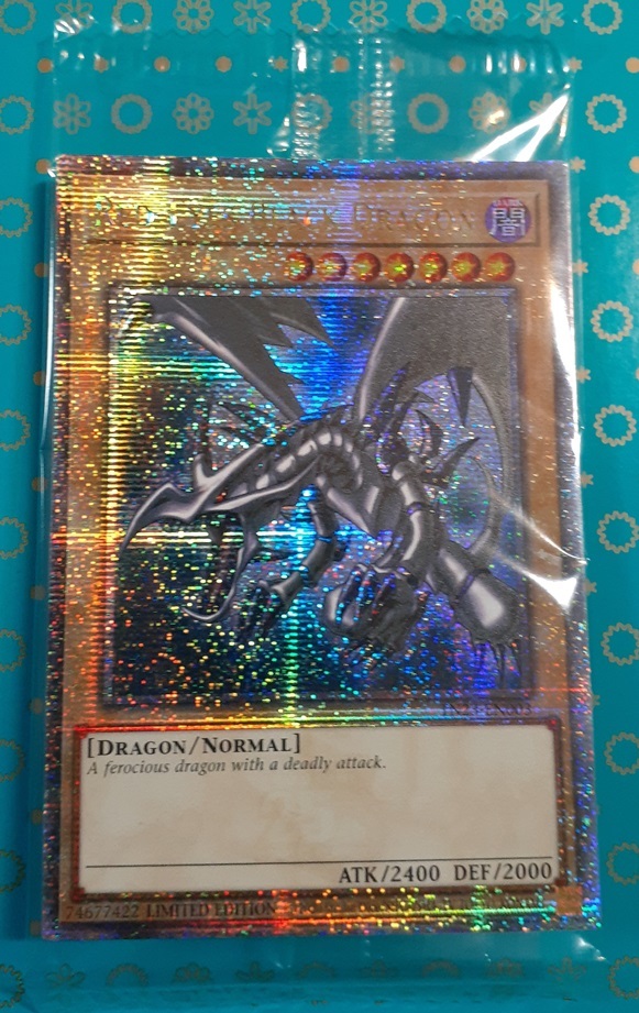 遊戯王 英語版 TN23 真紅眼の黒竜 25thシークレットレア クオシク