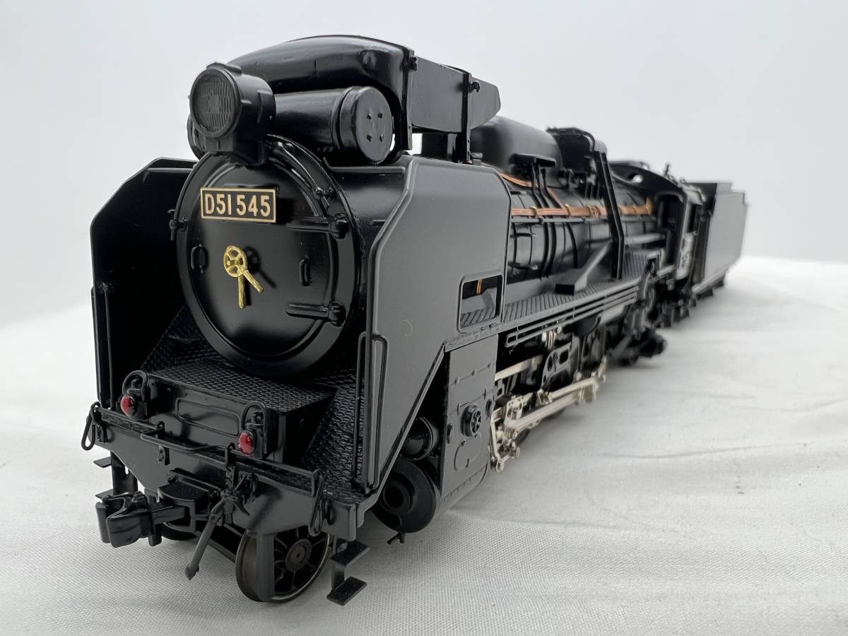 ボ*プ様 HOゲージ D51 金属アダチ完成品追加工 HOゲージ D51 金属