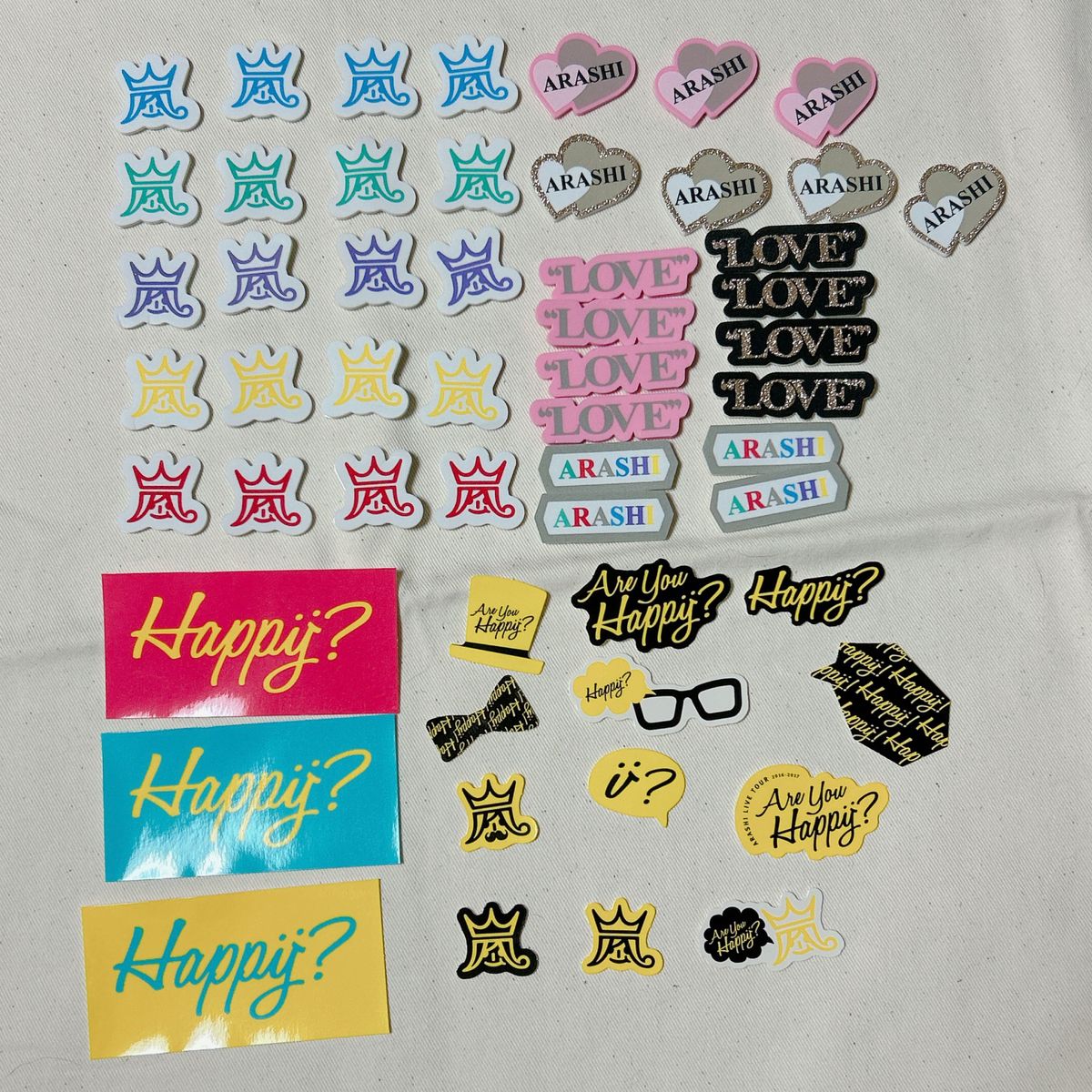 嵐 ライブグッズ ステッカー シール｜Yahoo!フリマ（旧PayPayフリマ）