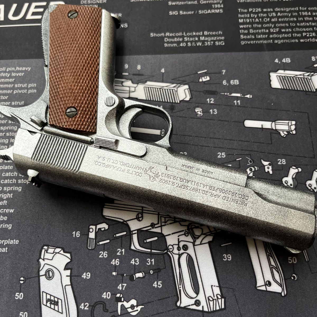 東京マルイ コルトガバメント M1911 リアルダメージ塗装｜Yahoo!フリマ