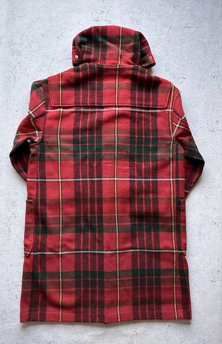 80s90s USA製 RALPH LAUREN TARTAN LONG DUFFLE VINTAGE アメリカ製