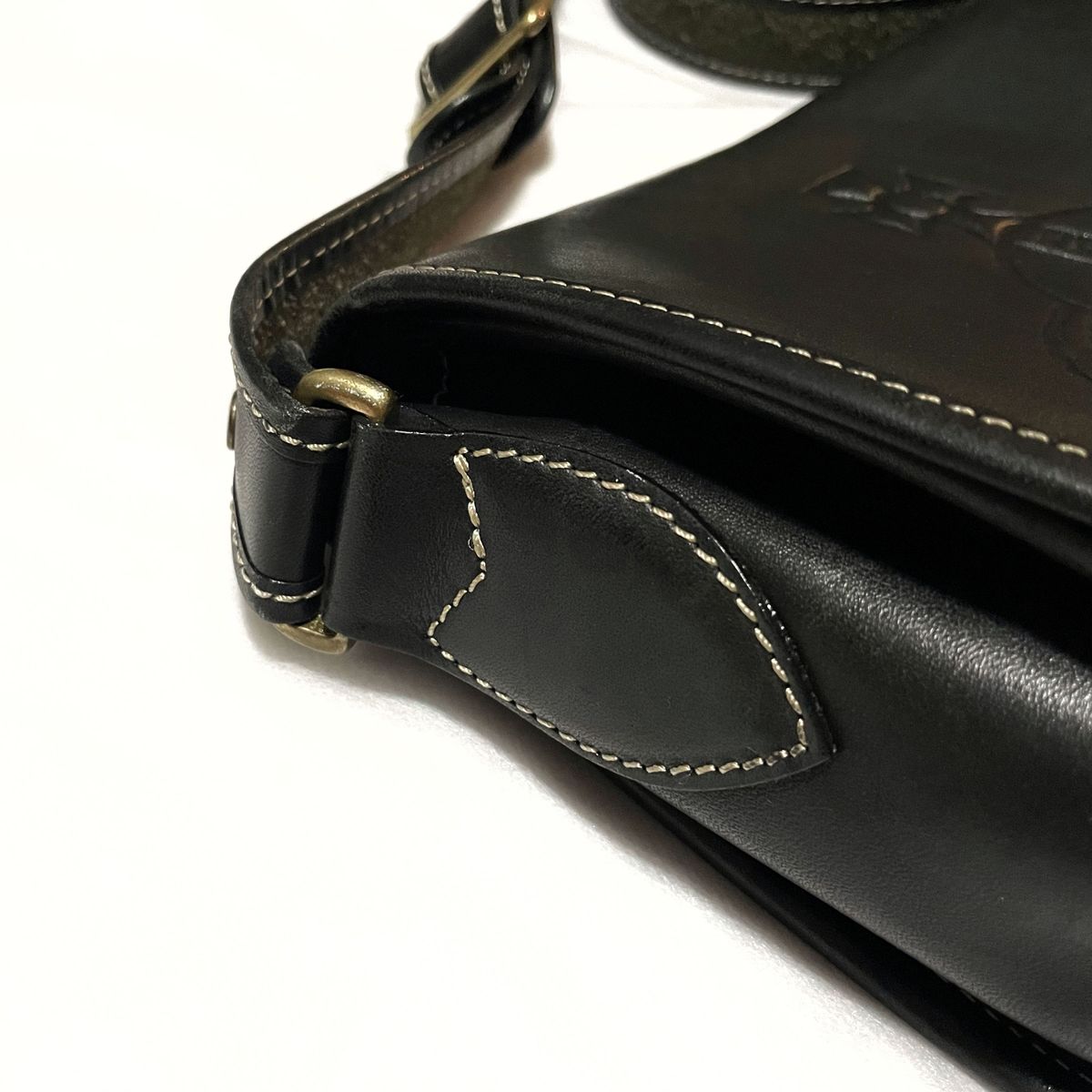 vivienne westwood【希少】型押しオーブ 本革 ショルダー バッグ