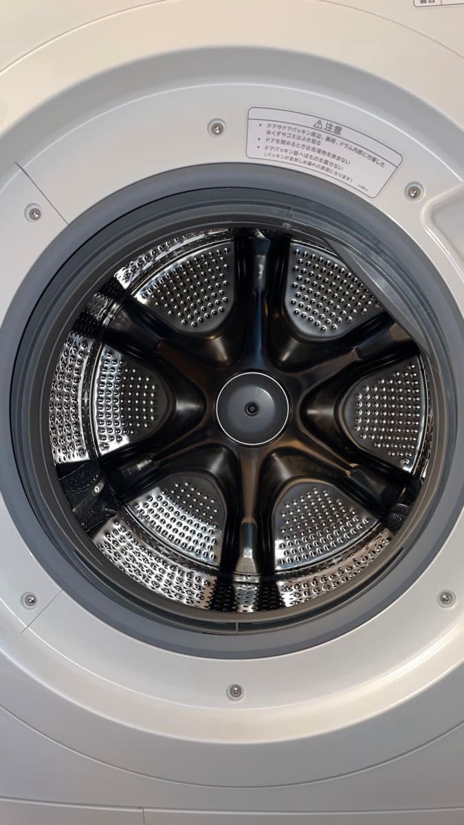 日立 ドラム式洗濯機 BD-STX120HL 2023年製 背面に凹みあり｜Yahoo