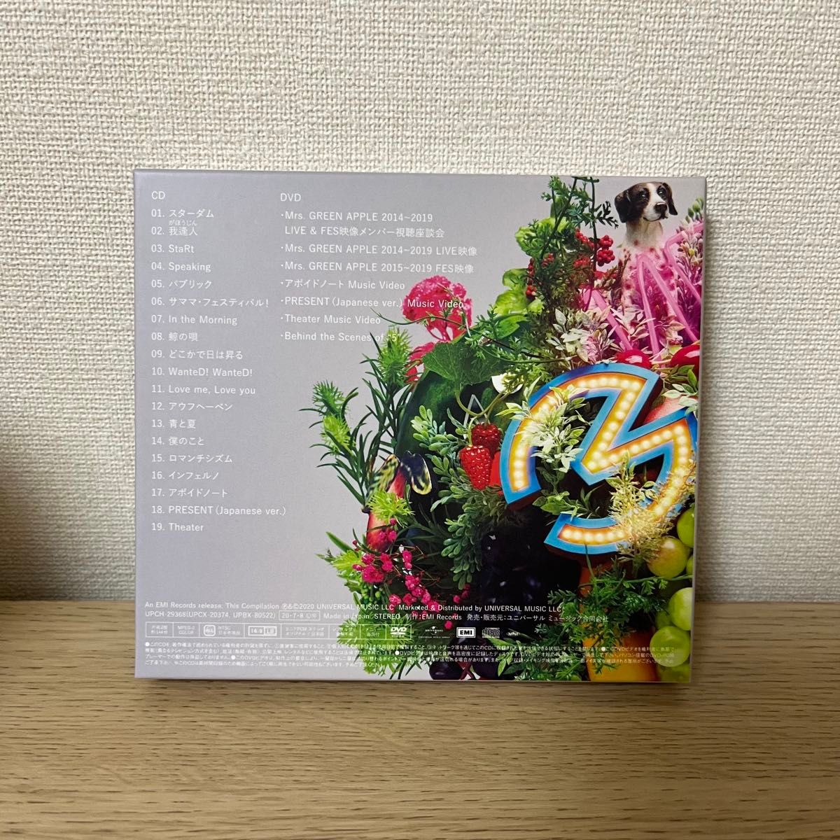 5 初回限定版 初回限定盤 Mrs GREEN APPLE ミセスグリーンアップル