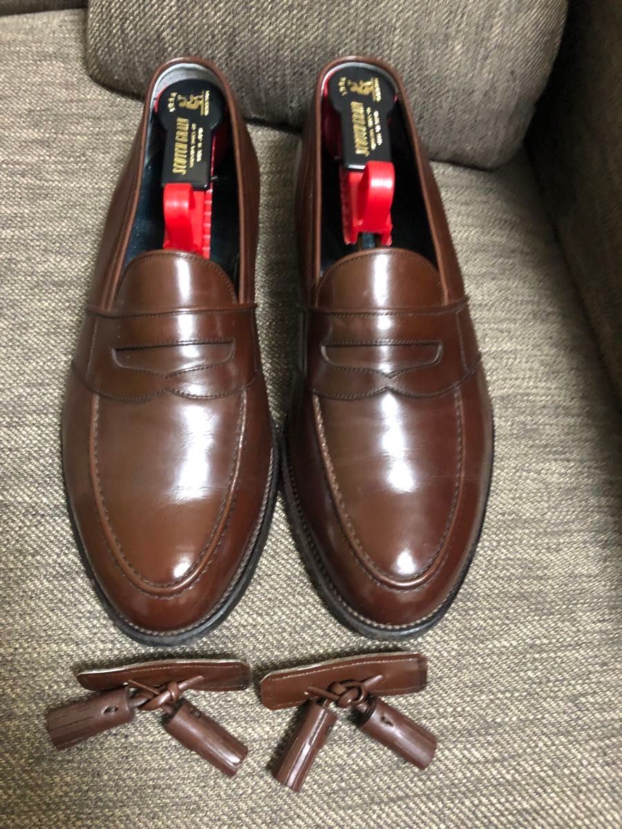 SCOTCH GRAIN スコッチグレイン ローファータッセル付きシューキーパー