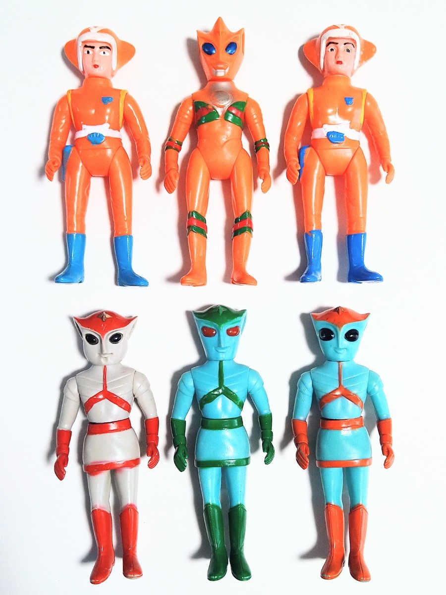 Yahoo!オークション - ブルマァク トリプルファイター 6体セット ミド