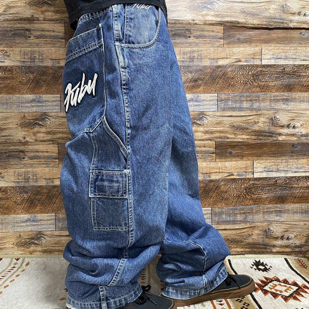 FUBU フブ バギーデニム ペインターパンツ ジーンズ ストリート 古着