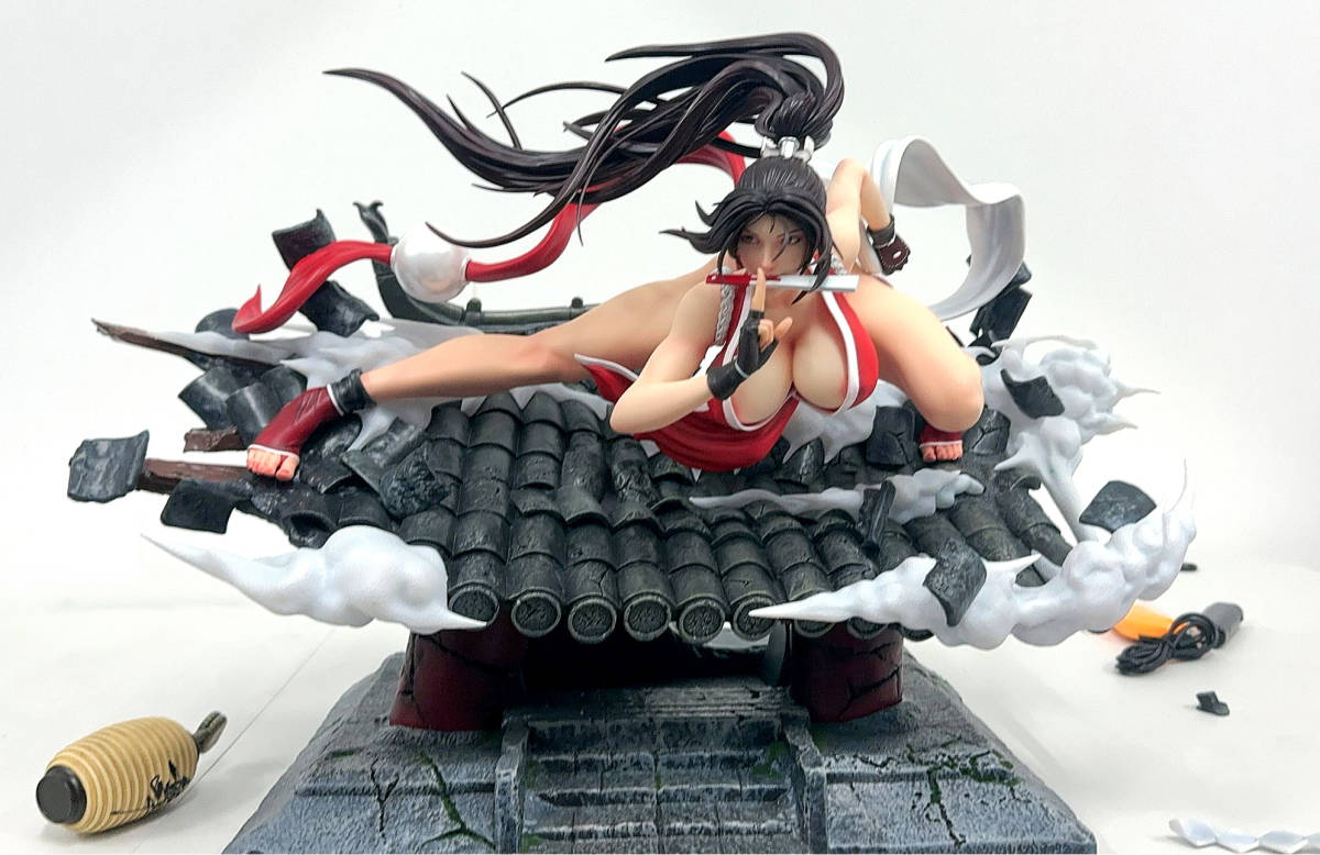 KOFXV 不知火舞 1/4ビッグスケール 完成塗装済みガレージキット