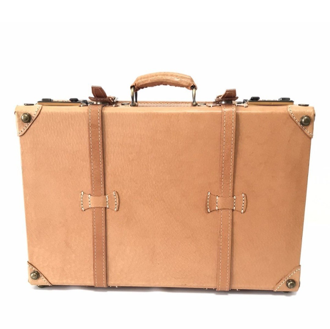 イチロートランク当選品 本革レザーアンティークトランク キリン一番