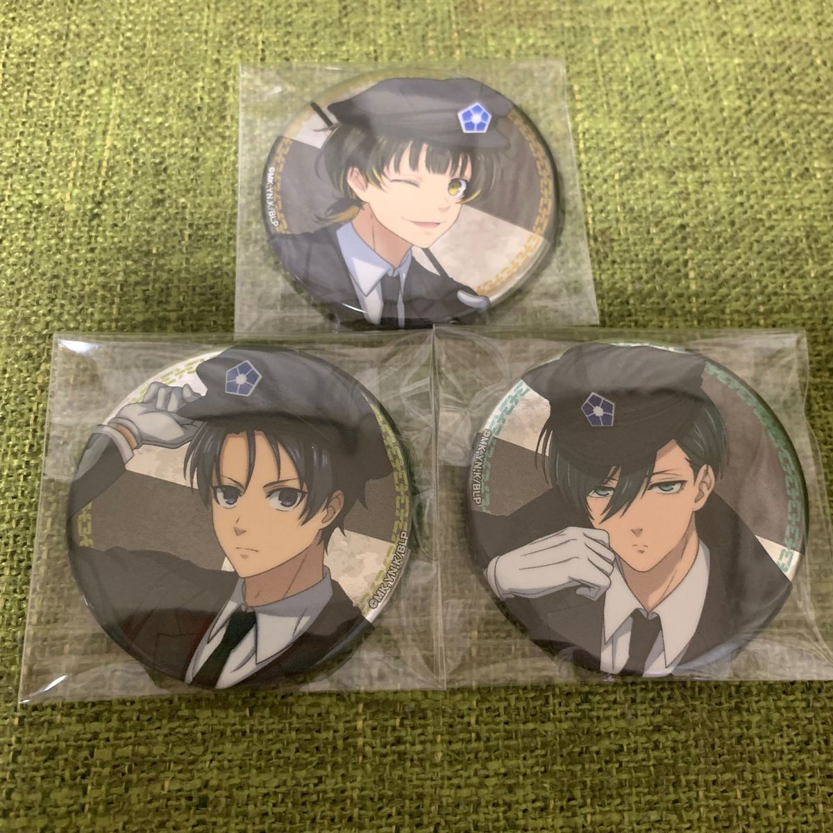 ブルーロック ブルーロック展 エゴイストアワード 缶バッジ 糸師凛 潔