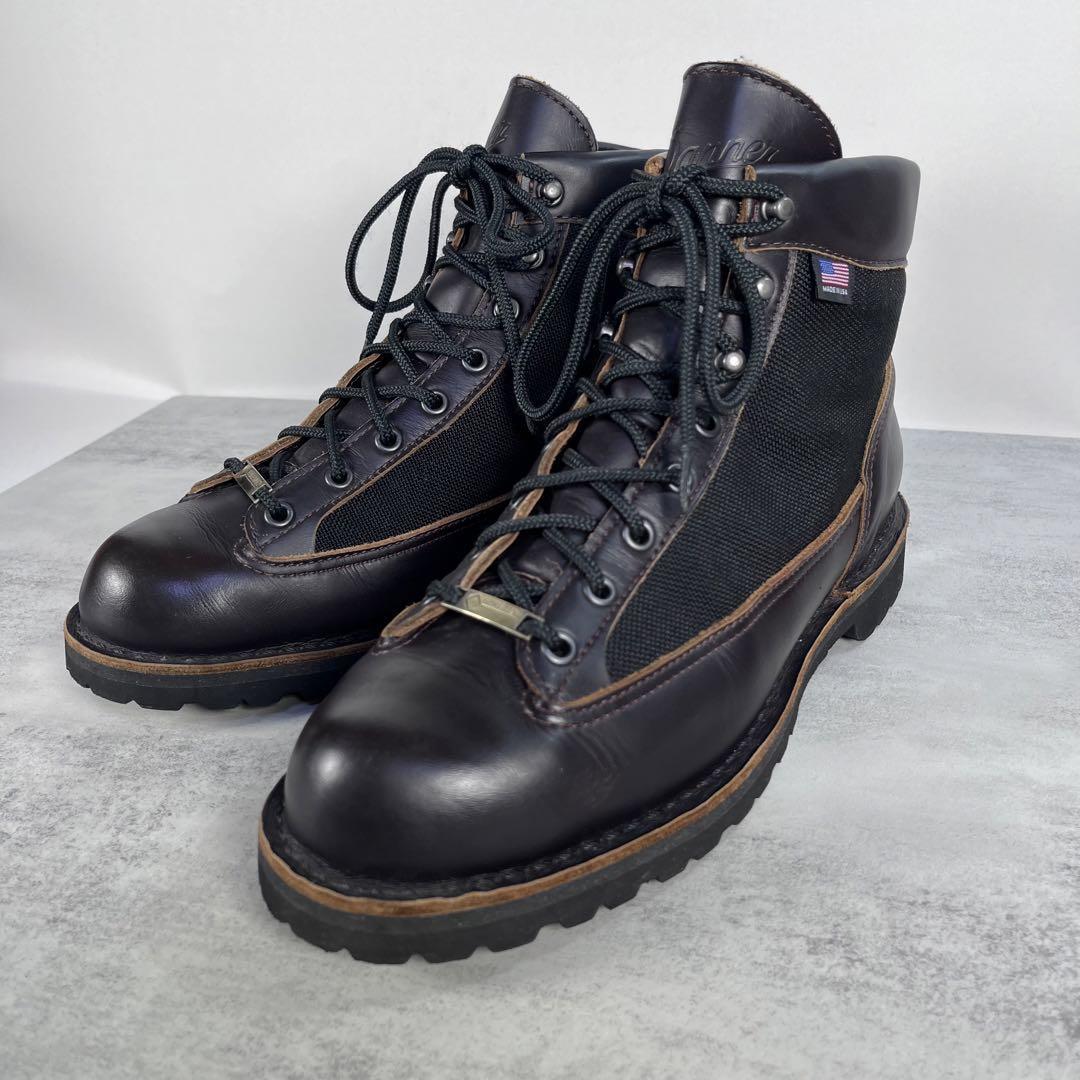 美品】ダナー トレッキングブーツ ダナーライト ウッドローン 30447 茶