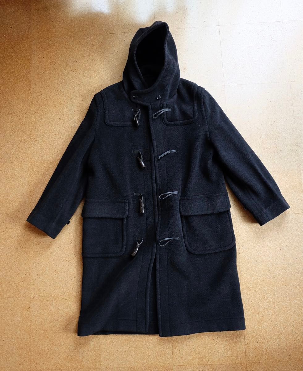 超極上品 ムーアブルック オールドイングランド ダッフルコート 黒 36