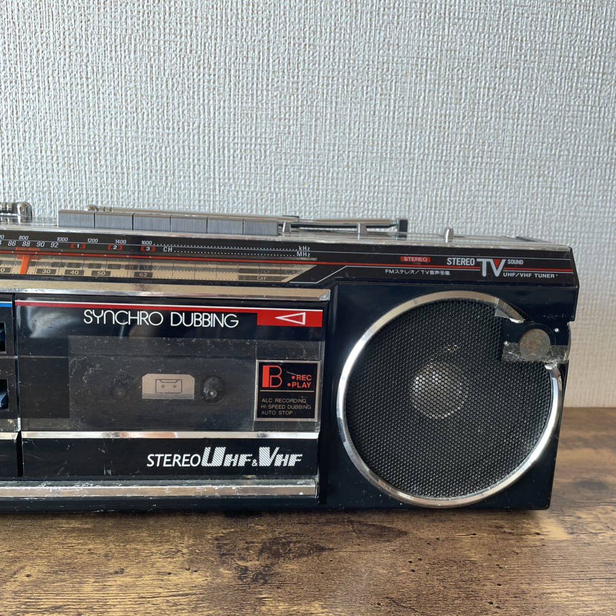 Yahoo!オークション - ビクター ダブルカセット ラジカセ RC-W70 ステ