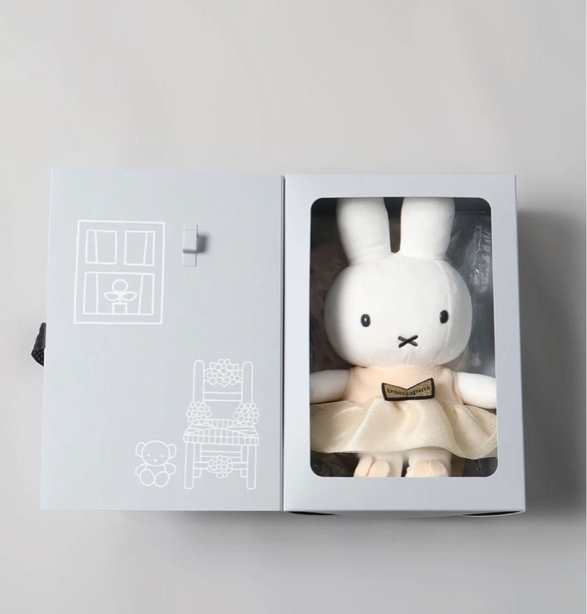 完売品 troislapins トロワラパン ミッフィー ぬいぐるみ BOXセット