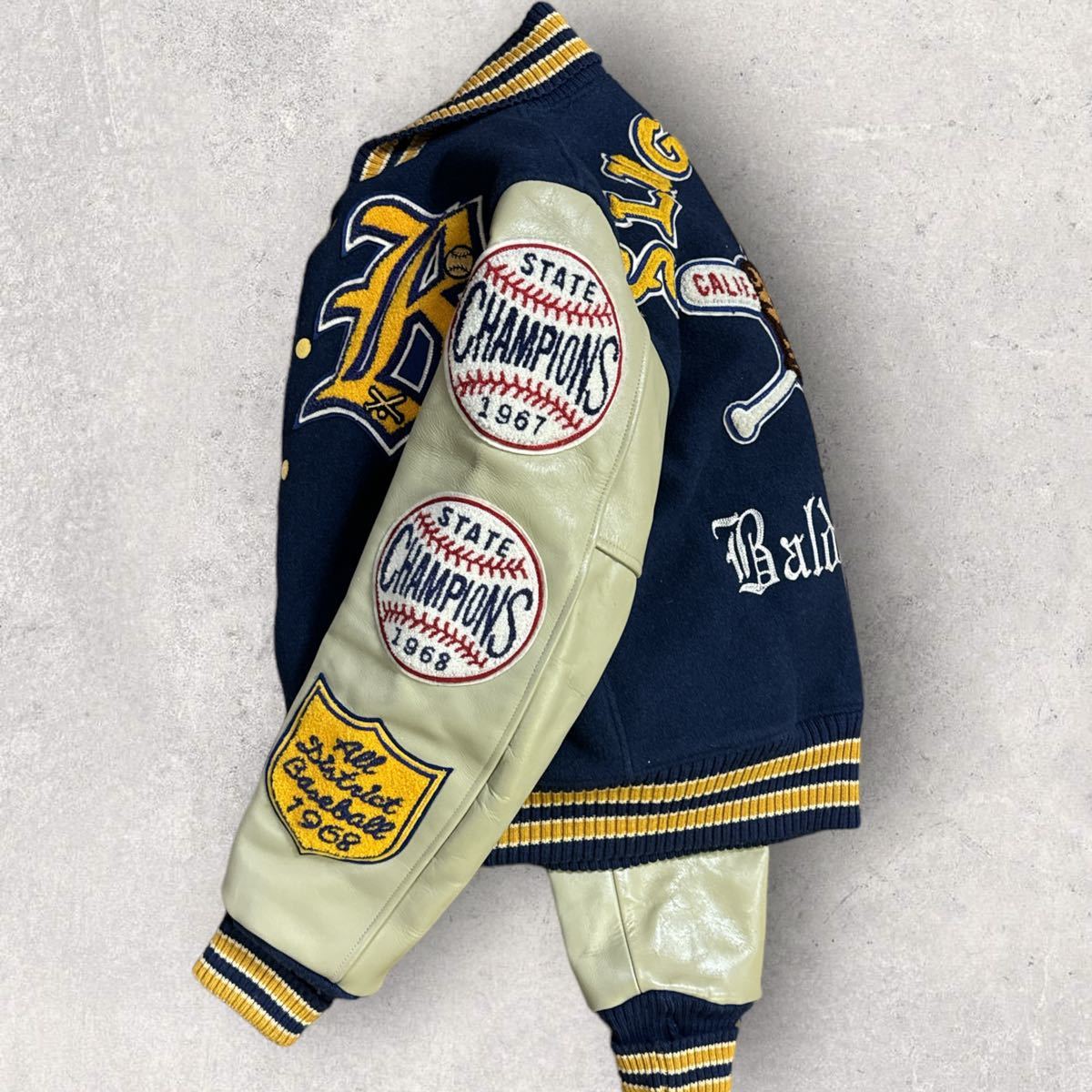 東洋 STYLE EYES スタイルアイズ フルデコ 袖革 スタジャン アワード