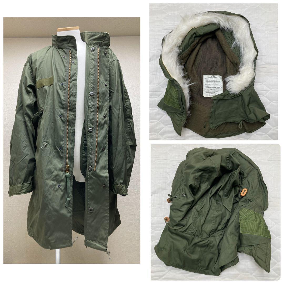 70s デッドストック SMALL】米軍実物 本物 M65 フィッシュテール