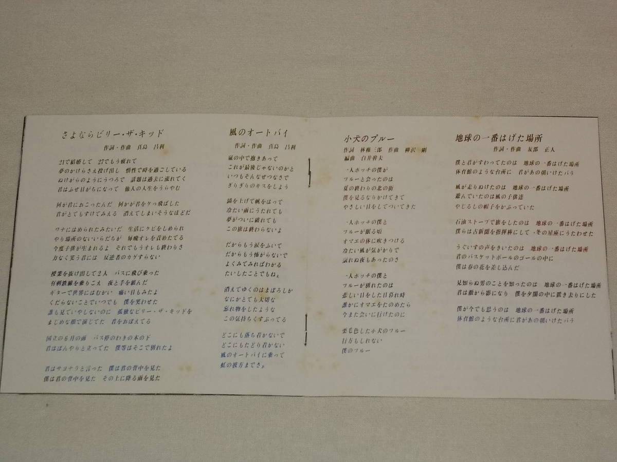 真島昌利/夏のぬけがら/CDアルバム ザ・クロマニヨンズ THE BLUE