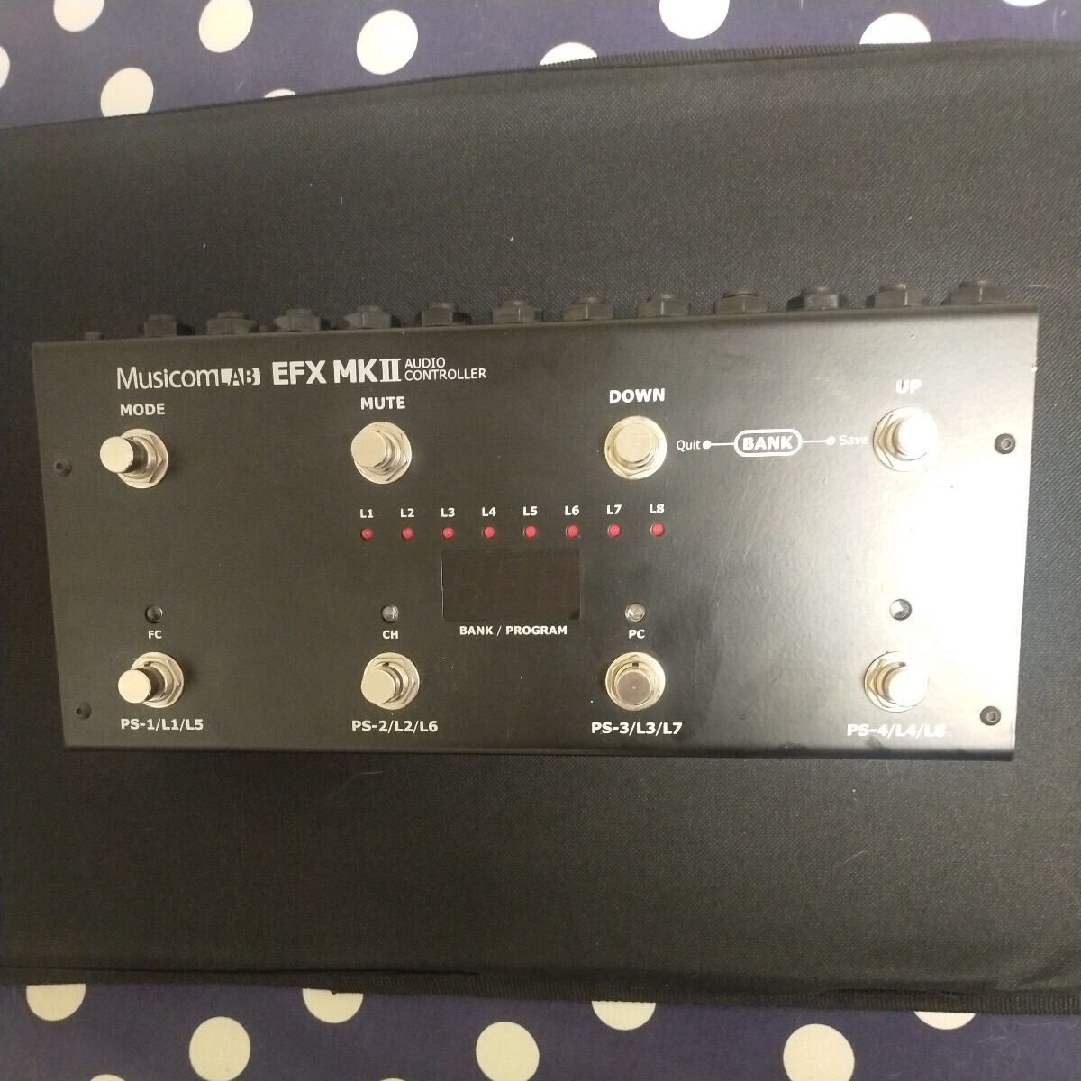 MUSICOM LAB EFX MK2 8ループ プログラマブルスイッチャー バッファー