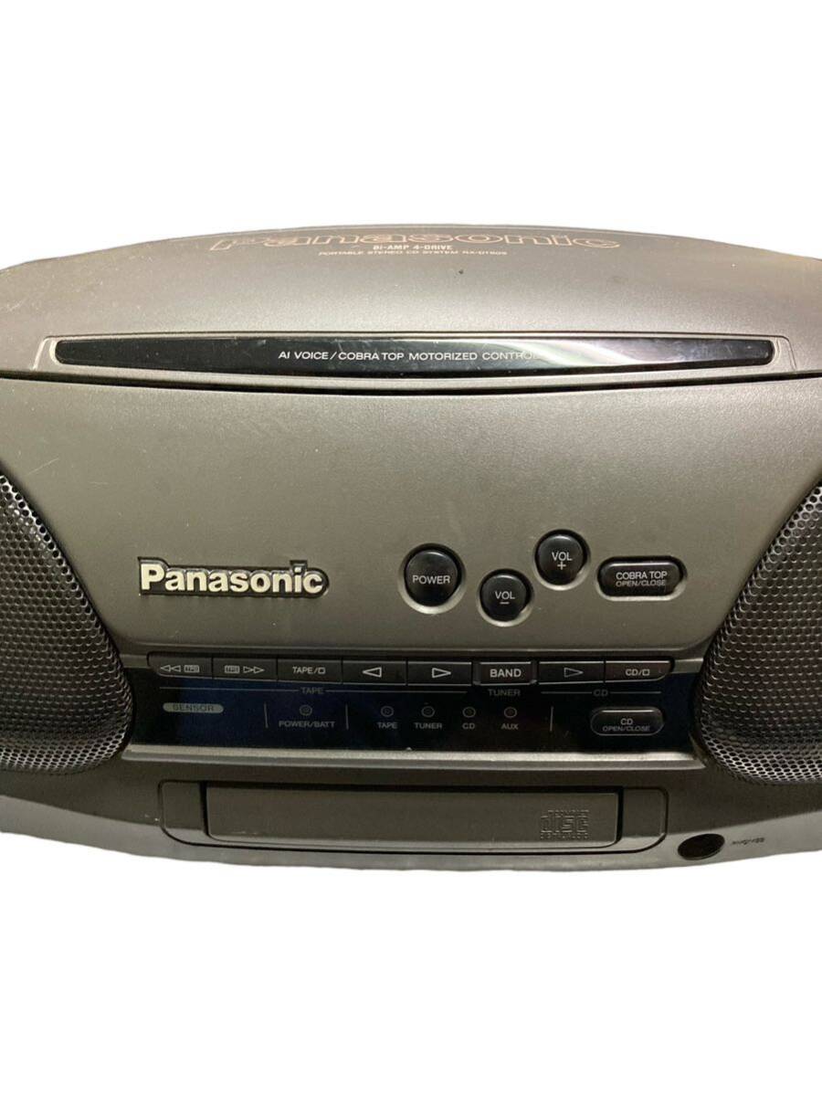 当時物 Panasonic コブラトップ バブルラジカセ RX-DT909 パナソニック