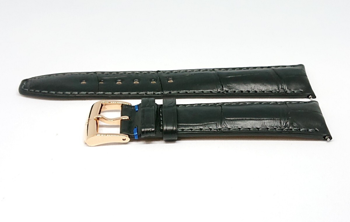 BAUME＆MERCIER ボーム＆メルシエ 純正 アリゲーター ベルト 20mm